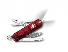 Kapesní nůž SIGNATURE LITE, barva Red Translucent