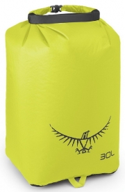 Nepromokavý vak ULTRALIGHT DRY SACK 30 l, barva Electric Lime