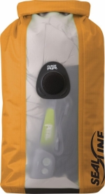Vodotěsný vak s průsvitným okem Bulkhead View Dry Bag 5 l Oranžový