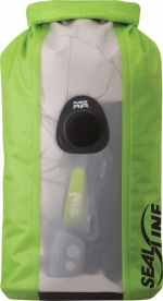 Vodotěsný vak s průsvitným okem Bulkhead View Dry Bag 5 l Zelený  