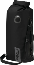 Vodotěsný vak s popruhy DISCOVERY Deck Dry Bag 10 l Černý