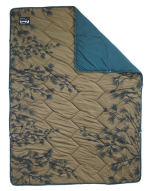 Univerzální eraloftová přikrývka STELLAR BLANKET, barva hnědá Peeking Pine Print (duté vlákno)