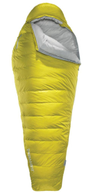 péřový spací pytel PARSEC 32F/0C Small, barva Larch žlutáý